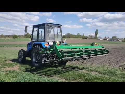 Видео: 👍 Solis 50RX з культиватором 3 м