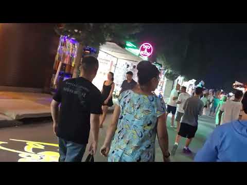 Видео: Крым. Ночной Судак.