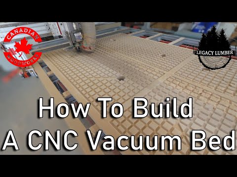 Видео: Самодельная вакуумная кровать для Avid CNC