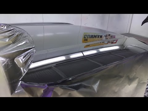 Видео: Как добиться прозрачности стекла с помощью DeVilbiss FLG5!!