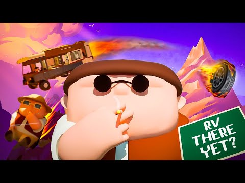 Видео: 🚐 RV There Yet? — Самый СЛОЖНЫЙ ТРАМПЛИН и БЕЗУМНЫЙ СПУСК! 😱