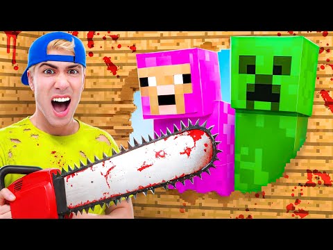 Видео: УБЕГАЯ ИЗ НЕУНИЧТОЖИМОГО БУНКЕРА MINECRAFT !!