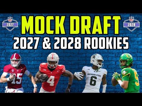 Видео: Проект драфта новичков | Перспективы НФЛ 2027 и 2028 годов!