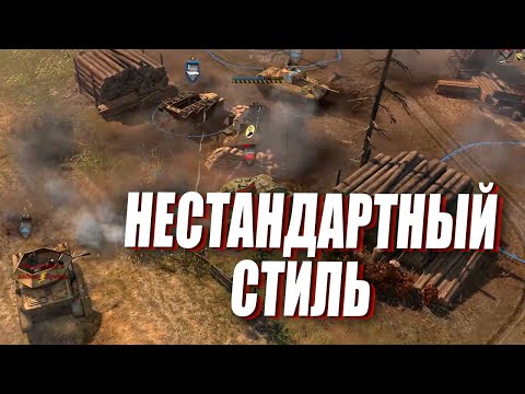 Видео: КВ-2 против КОРОЛЕВСКОГО ТИГРА и куча других танков в Company of Heroes 2