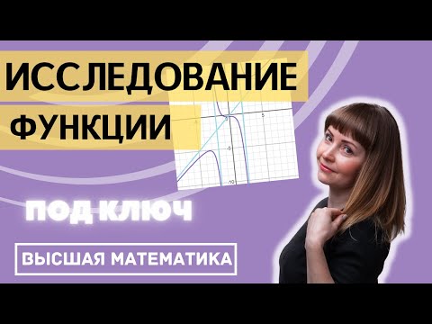 Видео: Часть 7. Полное исследование функции и построение графика