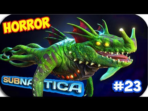 Видео: Subnautica - МОРСКОЙ ДРАКОН - КАК ПРОСКАНИРОВАТЬ  ЕГО #23
