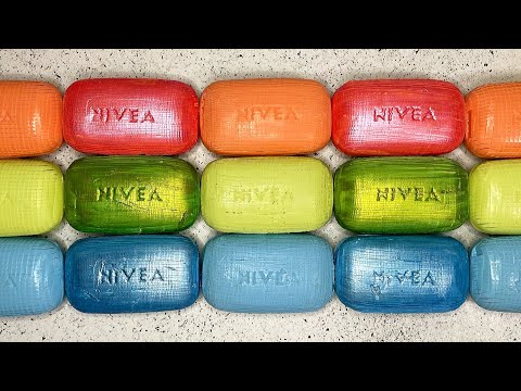 Видео: Soap cubes | ASMR soap cutting | Dry soap | Asmr no talking | Асмр мыльные кубики | Nivea soap