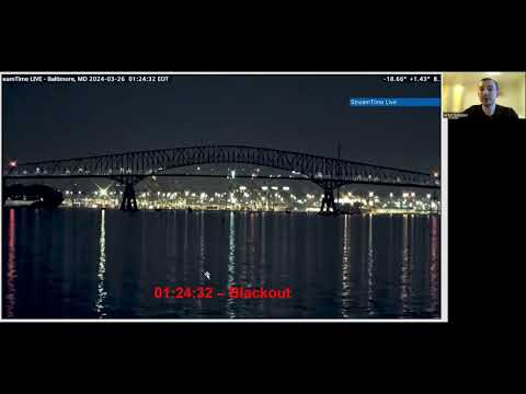 Видео: Разбор столкновения контейнеровоза Dali с Baltimore Key Bridge