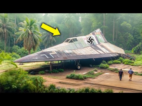 Видео: Археологи нашли базу немецких самолётов, мурашки по коже...