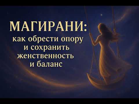 Видео: #Магирани | Как обрести опору и сохранить женственность #пробуждениедуши #архатимагирани #переход 
