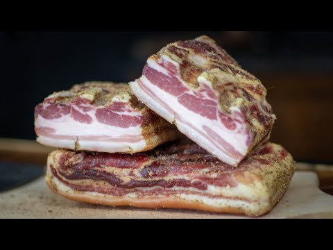 Видео: Как приготовить панчетту за 5 дней! | Быстрый и простой рецепт домашней панчетты