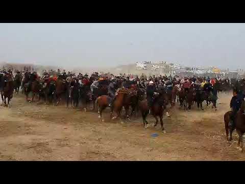 Видео: Жорабек палуан. Өзбекстан Республикасында көкпарда.