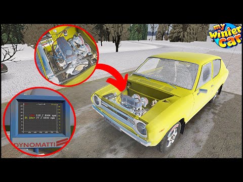 Видео: ТЮНИНГ МОТОРА! МОЩНОСТЬ ДО и ПОСЛЕ! - My Winter Car