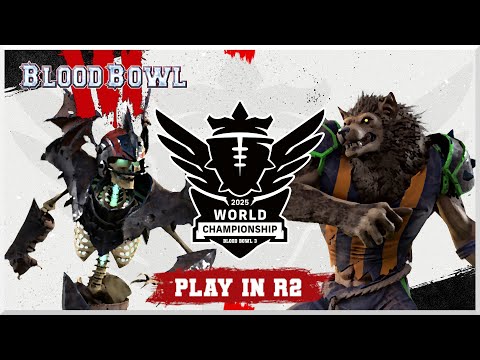 Видео: Blood Bowl 3 — Чемпионат мира 2025 года — Игра в R2 — Морепловац против СпейсКорбена (официальный...