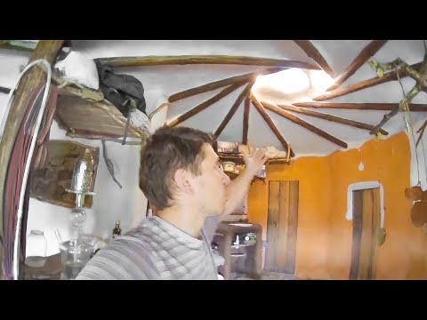Видео: Штукатурка потолка глиной. Выравнивание. Покраска