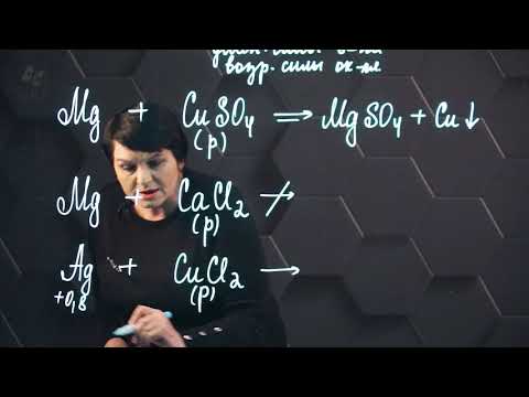 Видео: Электрохимический ряд потенциалов. 2 часть. 10 класс.