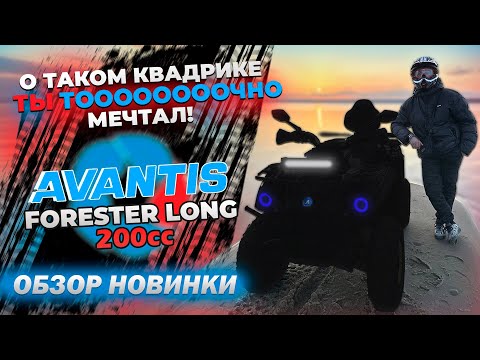 Видео: О ТАКОМ КВАДРОЦИКЛЕ ТЫ ТОЧНО МЕЧТАЛ. ОСУЩЕСТВИЛ МЕЧТУ. КУПИЛ AVANTIS FORESTER L200
