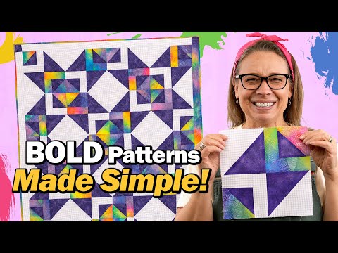 Видео: Мастер-класс по шитью лоскутного одеяла «Go Bold» от Фрэн — советы и рекомендации экспертов!