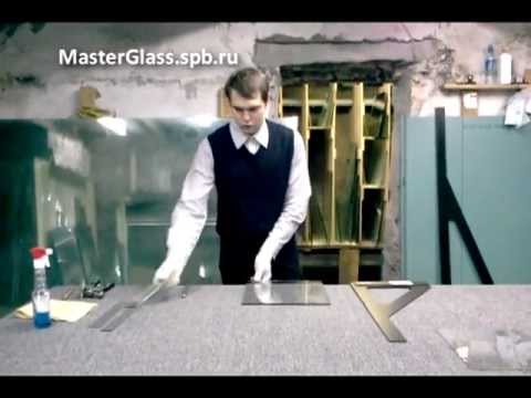 Видео: Как ломаются стекла (Резка Стекла от Эдуарда)