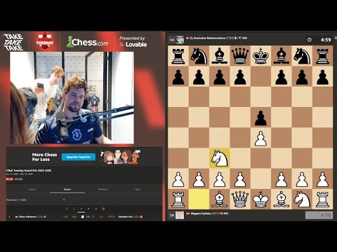 Видео: Магнус Карлсен показывает нам, как играть в Венскую игру