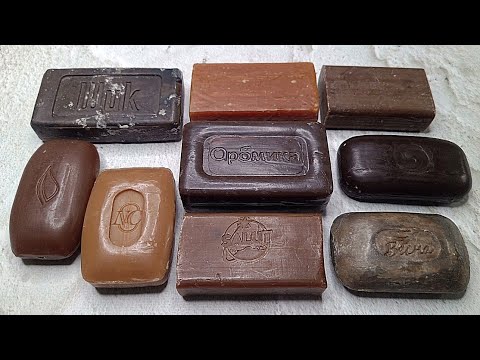 Видео: Soap Cutting🧼ASMR🔪Резка сухого мыла 134