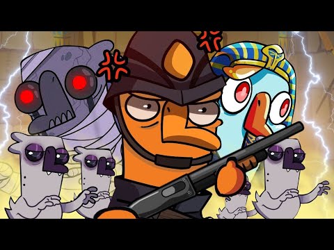 Видео: АМОНГУСЬ! ЕГИПЕТСКАЯ СИЛА! КАК МУМИЙ ГОНЯЛИ! - Goose Goose Duck!