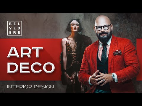 Видео: 🔴 Интерьер в стиле Ар-деко | Art Deco interior design