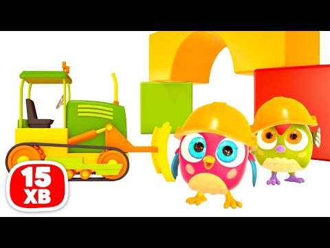 Видео: Веселі розвиваючі ігри з Совеням Хоп Хоп: Вчимо форми і кольори