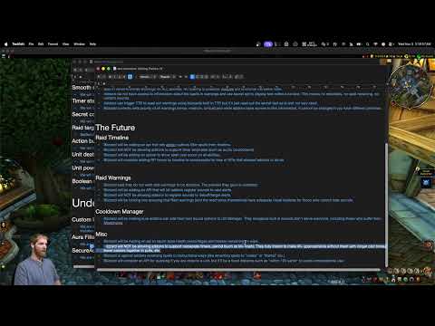 Видео: Авторы аддона DBM/BW поговорили с Ионом Хаззикостасом об изменениях в аддоне «Полночь» и «Неделя 6».