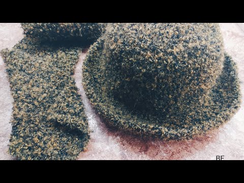 Видео: Модная шляпка "Букле"