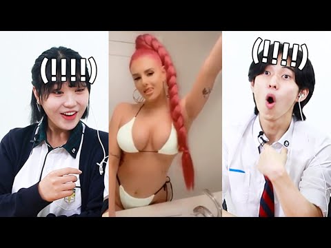 Видео: Что, если корейские подростки посмотрят TikTok Wipe it down Challenge?