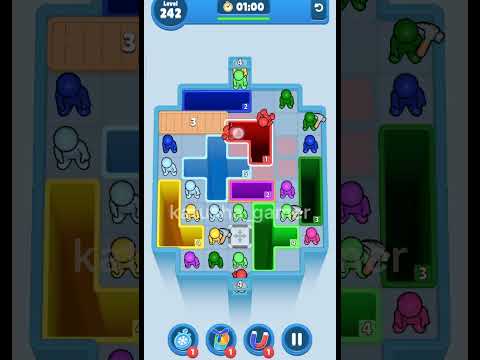 Видео: Drop AWAY Level 242 Walkthrough | Прохождение уровня 242 #games #gaming #dropaway