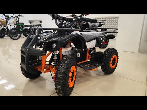 Видео: Детский электроквадроцикл WHITE SIBERIA SNEG MINI @white-siberia краткий обзор крупным планом