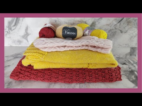 Видео: Итоги октября/Готовые работы/Вязание