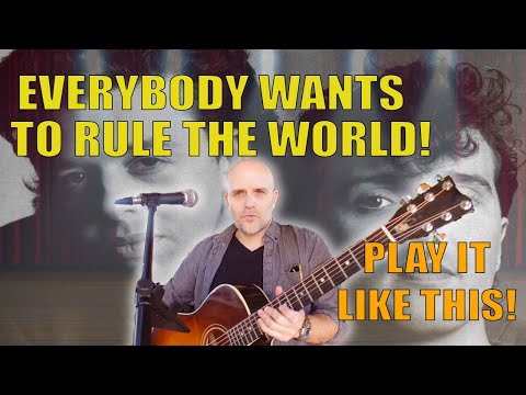 Видео: Каждый хочет править миром — урок игры на гитаре и лупере