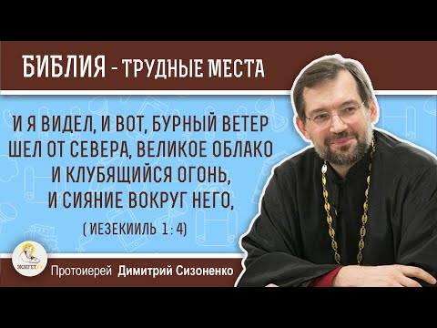 Видео: И я видел, и вот, бурный ветер шел от севера... (Иезекииль 1:4) Протоиерей Димитрий Сизоненко Библия