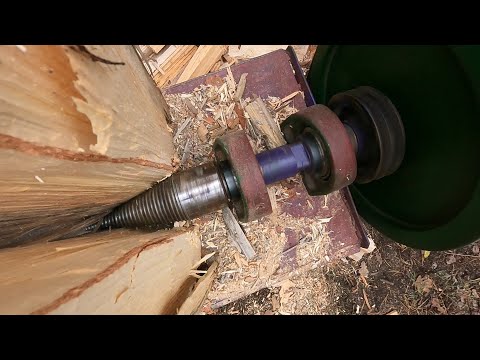 Видео: Разрыватель дров, колун, домашний для колки