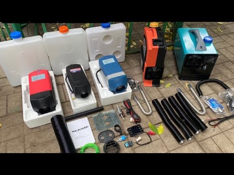 Видео: автономный отопитель (сухой фен). Сборка. Быстрый запуск.