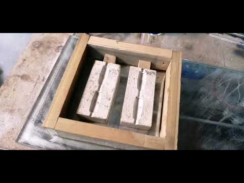 Видео: Форма для отливки грузил для сети.