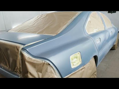 Видео: За 3 дня полная покраска Volvo s 60