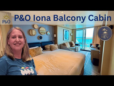 Видео: P&O Iona | Тур в стандартной каюте с балконом
