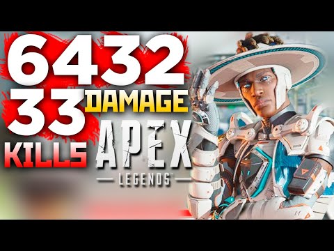 Видео: АПЕКС ФЕРМА: 33 Килла 6432 Урона за Сиара - qadRaT Apex Legend Farm - Seer 20 Kills 4000 dmg