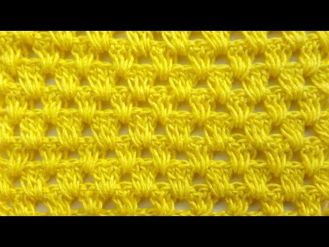 Видео: Узор крючком 1. Сrochet pattern
