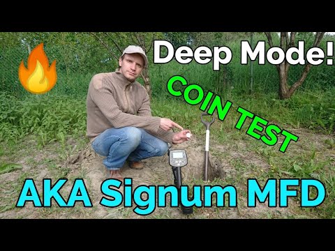 Видео: Глубинная программа Signum MFD и тест на монету!