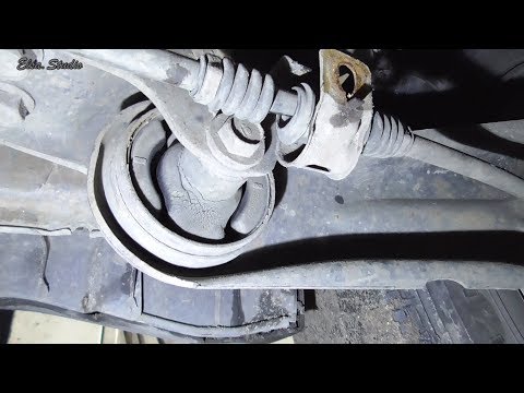 Видео: Замена сайленблока заднего продольного рычага Mitsubishi Outlander