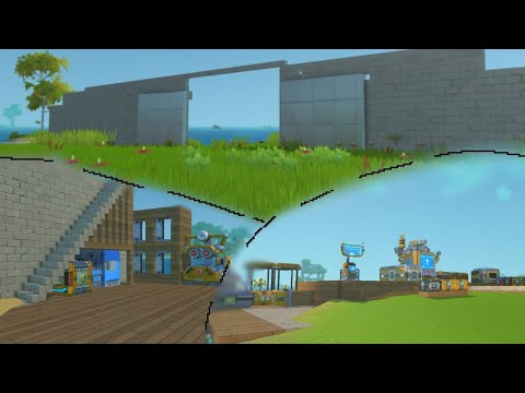 Видео: Scrap mechanic fant mod/ переезд