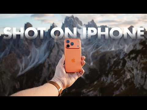 Видео: Фотосъемка на iPhone 17 Pro в Доломитовых Альпах