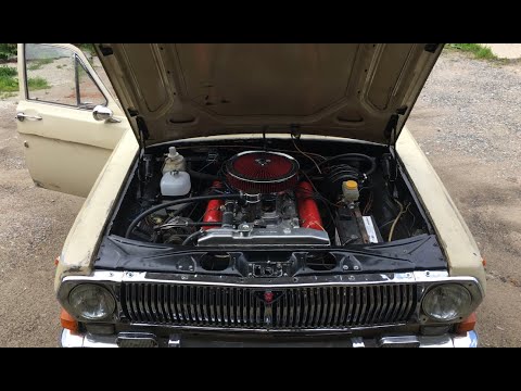 Видео: ГАЗ 24 V8 ЗМЗ 41 Замер разгона 0-100