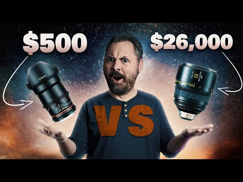 Видео: Объектив за 500 долларов против объектива за 26 000 долларов