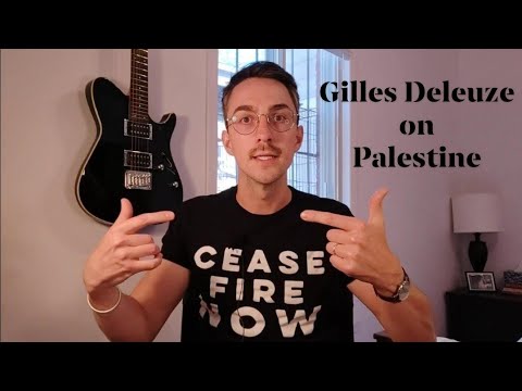 Видео: Жиль Делёз о Палестине